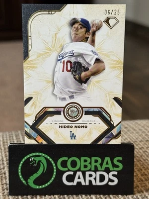 2025 Diamond Icons Hideo Nomo 6/25 Genuine Diamond - Image 1 of 2