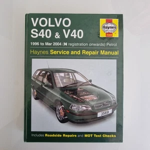 Haynes Manual for Volvo S40 & V40 1996-2004, Petrol, Hardback - Picture 1 of 1