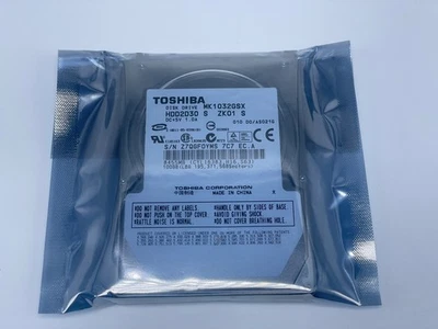 Toshiba MK1032GSX 100GB Internal 5400RPM 2.5"  HDD2D30  Hard Disk Drive - Image 1 of 3