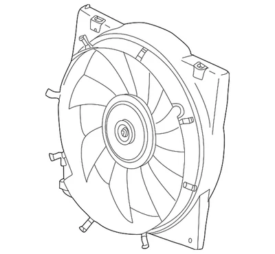 Conjunto de ventilador original GM 15867598 Foto 1 de 2
