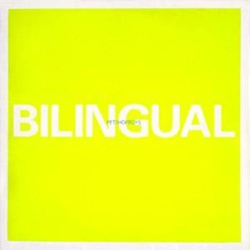 Pet Shop Boys Bilingual CD 12 Track Limited Etched Case Sleeve Design