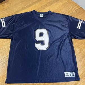 Dallas Cowboys Authentic Apparel Tony Romo 9 Football Jersey 2xl - Picture 1 of 11