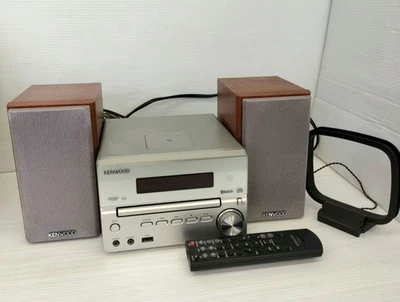 KENWOOD XK-330 COMPACT Hi-Fi SYSTEM R-XK330 + LS-XK330 Bluetooth AC100V - Image 1 of 4