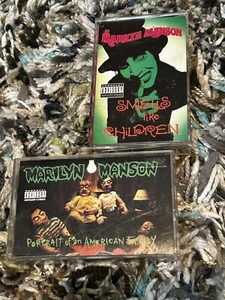 Marilyn Manson Smells Like Children Cassette Portrait Of An American Family - Picture 1 of 4