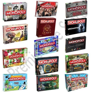 Monopoly Gioco da Tavolo Amici/Moshi Monster Edizione Speciale Regalo Vincendo Mosse - Foto 1 di 3