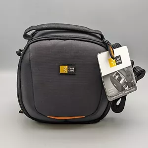 NWT Case Logic SLMC-202 SLR Compact System Camera Medium Black Nylon Bag - Picture 1 of 8