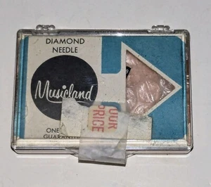 Vintage NOS Music Land ago diamantato per Astatic 78 N-62;SD  - Foto 1 di 5