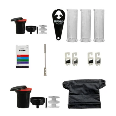 Patterson and Ilford Film Processing Kit w Extra DevelopingTanks and ReelsBundle - Image 1 of 4
