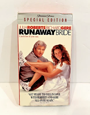 Runaway Bride VHS 2000 Special Edition Videocassette Julia Roberts Richard Gere - Image 1 of 4