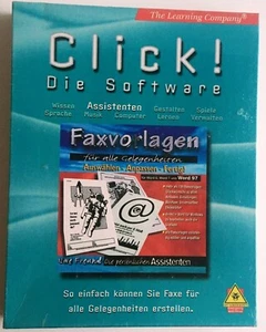 NEU & OVP: Click! Die Software Assistenten - Fax-Vorlagen für jede Gelegenheit  - Bild 1 von 2