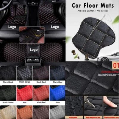 For Jeep Liberty 2002-2013 Car Floor Mats Waterproof All Weather Auto Carpets - Image 1 of 4