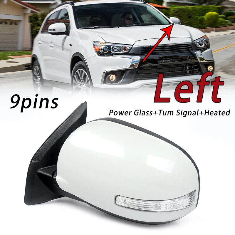 Luz giratoria del espejo retrovisor izquierdo 9 cables para Mitsubishi Outlander Sport ASX 14-19 Foto 1 de 4