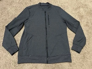 Veste de survêtement homme Lululemon gris foncé fermeture éclair intégrale taille M - Photo 1/6