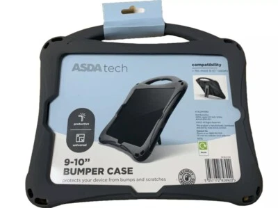 FOR 9-10 inch Devices “ASDA tech SILICONE TABLET BUMPER CASE COVER PROTECTOR” - Image 1 of 4