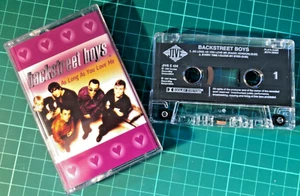 Cassette Single Backstreet Boys As Long As You Love Me 1997 - Picture 1 of 2