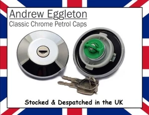 FORD CONSUL Full Chrome Fuel Cap 1956-1961 - Picture 1 of 1