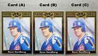 Ryne Sandberg (1) 1992 Gold Cartwrights #27 _ Exact Card (B) Only In The Middle