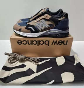 New Balance 920 Navy Beige Black Made in England Men's Shoes Sz 10 (M920INV) - Picture 1 of 19