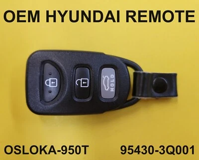 OEM 2011 - 2015 Hyundai Sonata OSLOKA-950T 95430-3Q001 Keyless Remote Fob Foto 1 de 2