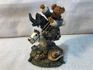 Boyds Bear Bearstone Bronson Steadfast Hangin Tough Pferd Figur 228351 - Bild 1 von 6
