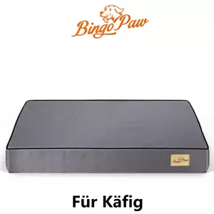 Hundekäfig Matte Matratze Hundebett orthopädisch waschbar wasserdicht Kissen - Bild 1 von 18