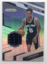 2016-17 Prizm Rookie Jerseys Silver Dejounte Murray Rookie RC #65