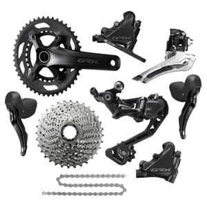 NNew Shimano GRX RX400 2x10 Speed Full gravel Groupset FC-RX600 46-30T 8Pcs - Picture 1 of 12