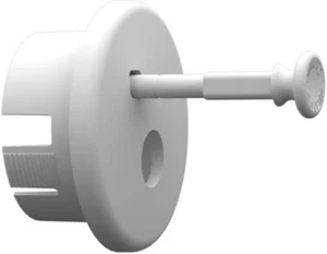 (10) LSP OBPS-300-D-W Blanco-Pintable (Profundo) PERILLA Y ESCUDO - Imagen 1 de 1