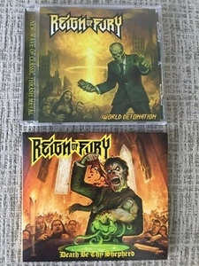 2CD Thrash Metal Lot Reign Of Fury (World Detonation / Death Be Thy Shepherd) - Picture 1 of 4