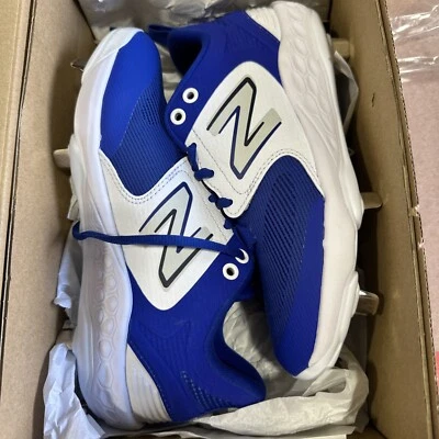 New Balance Fresh Foam X 3000 v6 Metal Baseball Cleats L3000TB6 Mens Blue MER460 - Image 1 of 4