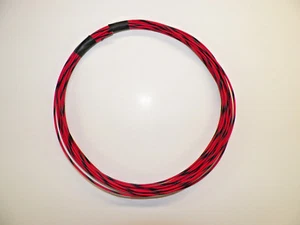 CAMIÓN AUTOMOTRIZ CABLE CALIBRE 20 ALTA TEMPERATURA TXL 25 PIES ROJO/NEGRO MOTOCICLETA COCHE - Imagen 1 de 1