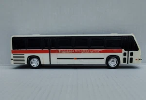 Bus Coin Bank Plastic VTG Firestone Mileage Salesman Sample Royal Coach - Picture 1 of 6