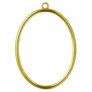 Vervaco Frame: Plastic: Gold Oval