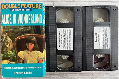 Alice In Wonderland & Dream Child VHS Fiona Fullerton Coral Browne Ian Holm - Image 1 of 3