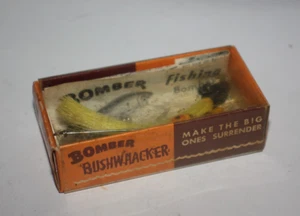 Señuelo de pesca vintage Bomber Bushwhacker Spinnerbait nuevo de stock en embalaje 5339 - Imagen 1 de 8