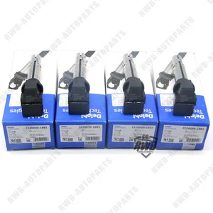 4x Delphi Ignition Coils Spark Plug Genuine For VW Audi Skoda Seat 1.4TSI 1.6FSI - Picture 1 of 5