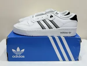 Adidas Rivalry Low White Grey Mens Size US 12 Shoes Sneakers New✅ - Picture 1 of 8
