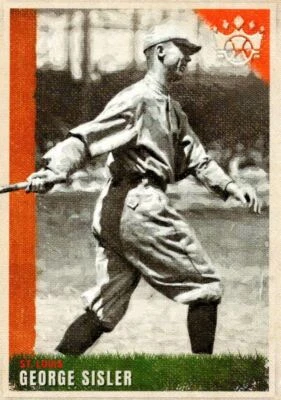 Panini Diamond Kings 2022 George Sisler St. Louis Browns #20 Foto 1 de 2