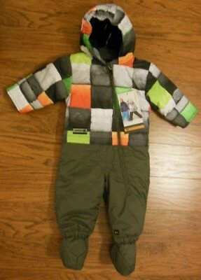 Водонепроницаемый детский комбинезон Quiksilver Little Rookie размер 6–9 М 5K рекомендуемая розничная цена производителя 109,95 долл. США - Изображение 1 из 4