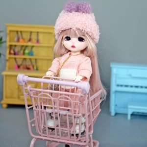16cm Mini Girl Doll Cute Toy w/ Removable Clothes Shoes Wig Set Birthday Gift - Picture 1 of 15