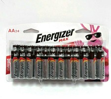 AA Batteries, 24 Count - Energizer MAX Premium Alkaline