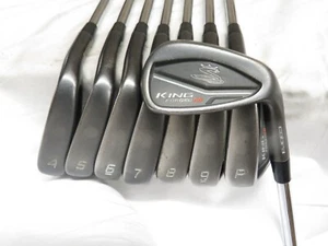Used Cobra King Forged CB Iron Set 4-PW, GW Project X LZ Extra Stiff Flex Steel - Picture 1 of 9