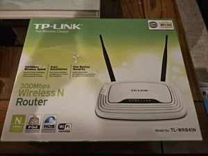 TP-Link Wireless Internet Router WiFi Booster 300Mbps Signal Range Extender - Picture 1 of 4