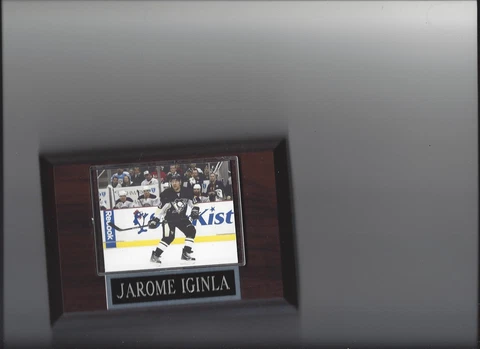 JAROME IGINLA PLAQUE PITTSBURGH PENGUINS HOCKEY NHL Cover