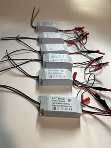 6pk LED Driver FL1824-24W Used Inout AC90-265V Out Put DC65-88v/280ma - Picture 1 of 5