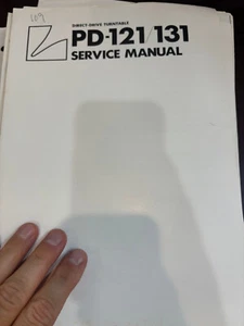 LUXMAN PD-121 PD-131 PD121 PD131 Repair & Service Manual 109 261 **ORIGINAL** - Picture 1 of 1