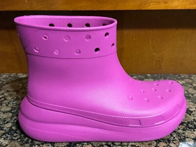 ¡Nuevo! Hombres EE. UU. 12 CROCS CLÁSICAS CRUSH BOTAS DE LLUVIA CROSLITE IMPERMEABLES BOTAS JUGO Foto 1 de 4