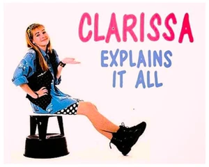 CLARISSA EXPLAINS IT ALL - MELISSA JOAN HART - 4"X5" PHOTOGRAPH - Picture 1 of 1