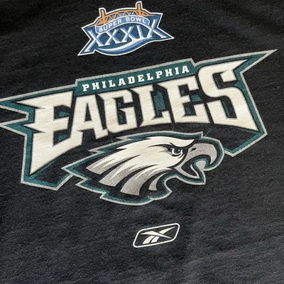 ВИНТАЖНЫЙ ФЕЙДЕР ЧЕМПИОНАТА Y2K PHILADELPHIA EAGLES ПЕРЕИЗДАНИЕ XL - Изображение 1 из 4