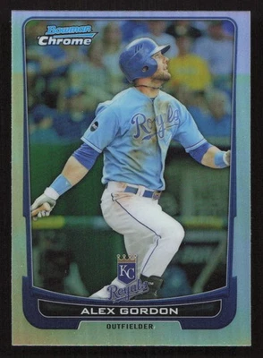 2012 Bowman Chrome Alex Gordon Refractors #40 Card - Image 1 of 2